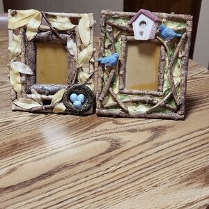 Birds Nature-Inspired Photo Frame Set